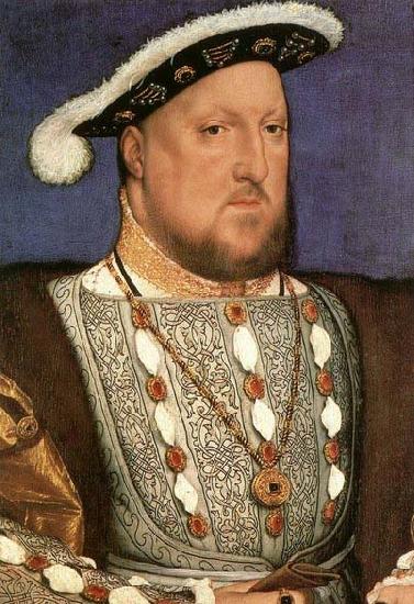 HOLBEIN, Hans the Younger Portrait of Henry VIII France oil painting art